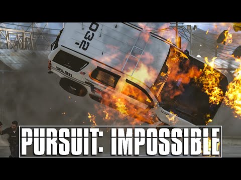 First time trying this Impossible Pursuit - GTA V LSPDFR