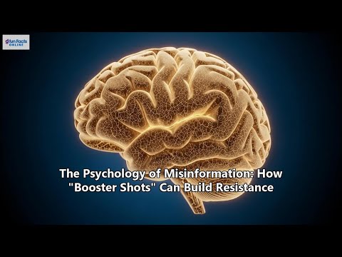 The Psychology of Misinformation: How "Booster Shots" Can Build Resistance