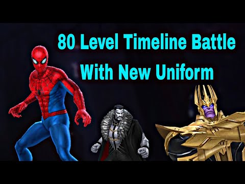 Spiderman 80 Level Complete And Timeline Battle Test in 2023 - Marvel Future Fight
