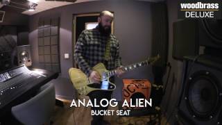 Test Woodbrass Deluxe - Gibson Custom Shop Firebird M2M Aged Gold with Black Pinstriping