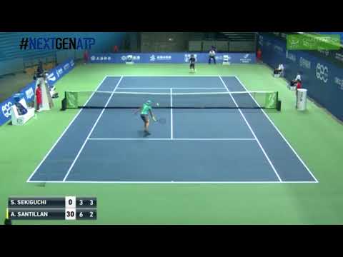 Next Gen ATP- Simply Amazing Return from Santillan