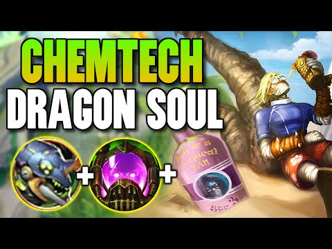 WHEN SINGED GETS CHEMTECH DRAGON SOUL (EXTRA LIFE) - League of Legends