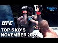 Top 5 KO's - november 2020