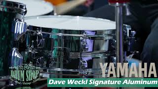 Video thumbnail for Yamaha Dave Weckl Signature Snare Drum SD355-DW Aluminum by West Coast Drum Shop