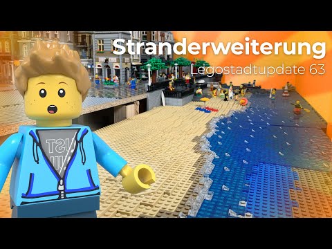 Lego-Stadt (Teil 63) – mehr Strand und Meer – Stranderweiterung XXL