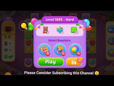 Matchington Mansion Level 1895(Hard),  Level 1896, Lev 1897 & Level 1898@Intvo