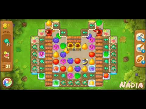 Gardenscapes Level 2455. No Boosters used