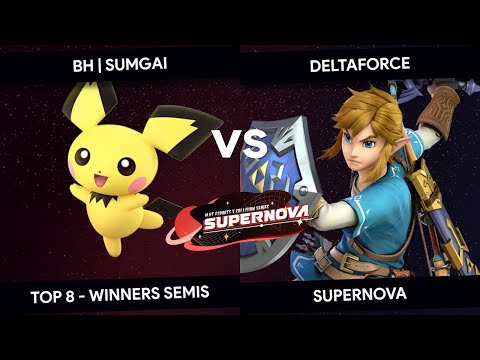 SuperNOVA - Sumgai (Pichu) vs Deltaforce (Link) - Top 8 - Winners Semis