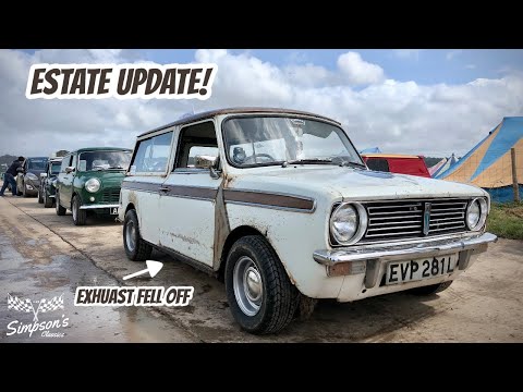 Classic Mini Clubman Estate - Update & Exhaust Fix