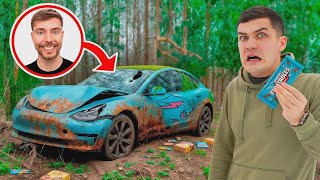 MrBeast’in Terk Edilmiş Tesla’sını Buldum! Tamir Edebilecek miyiz?