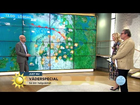 Så blir helgvädret - Nyhetsmorgon (TV4)