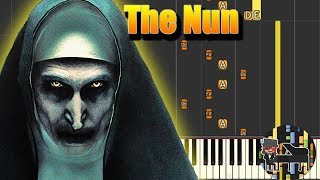 🎵 God Ends Here - The Nun [Piano Tutorial] (Synthesia) HD Cover