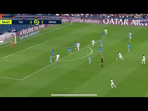 Sergio Ramos First Assist To Messi🚀 #messi #ramos #psg