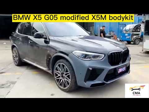 BMW X5 G05 modified X5M bodykit bumper grill diffuser