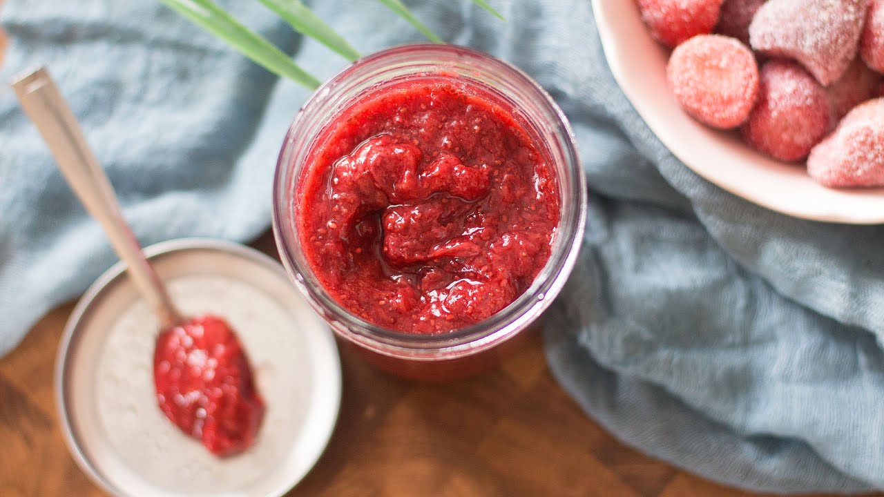 Confiture sans sucre avec zéro culpabilité :)