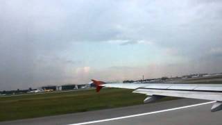 preview picture of video 'Takeoff from Moscow-Sheremetyevo airport (Aeroflot A320)'