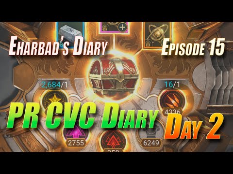 PR CvC Diary Day 2 | Eharbad's Diary - Episode 15 | Raid Shadow Legends