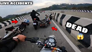 Live Accidents On Ride  | Dead? | Meetup gone wrong 12 injured