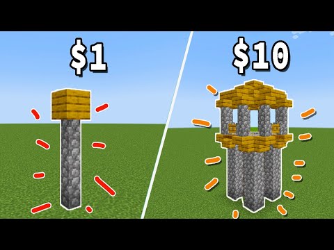 Insane Minecraft Tower Building Cheat Codes!
