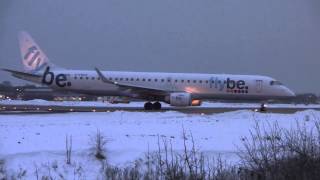 preview picture of video 'Leeds Bradford International Airport (LBA), Yeadon, West Yorkshire, UK - 24th January, 2013'