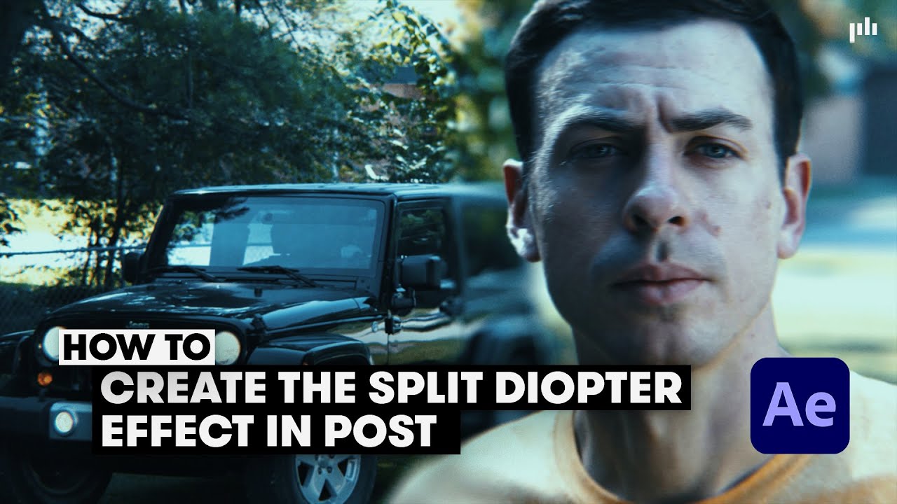 How To Create the Split Diopter Effect in Post | After Effects Tutorial