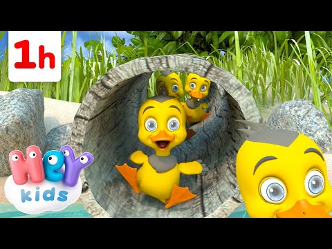 Sei paperelle 🐥 | Canzoni di animali per Bambini | HeyKids Italiano