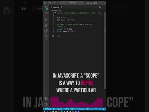 javascript variables explained