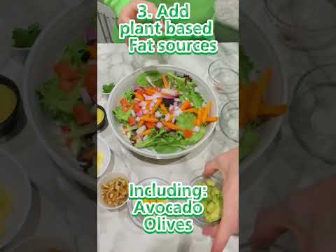 How to make an easy and healthy salad