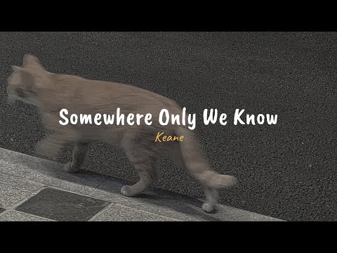 Keane - Somewhere Only We Know (speed up, reverb + lyrics)