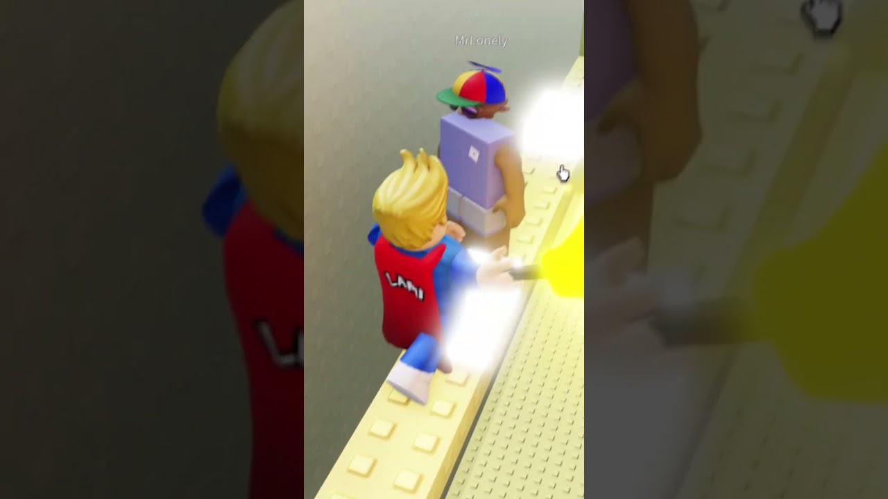 Hater Trolls my Fan… #roblox #shorts #slaptower