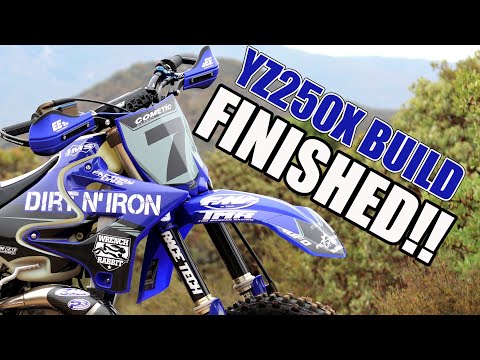 WE ARE DONE! - Yamaha YZ250 dirt bike build