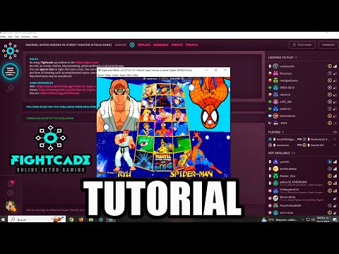 TUTORIAL: HOW TO DOWNLOAD AND USE FIGHTCADE - HOW TO PLAY ONLINE! 👾💥👊