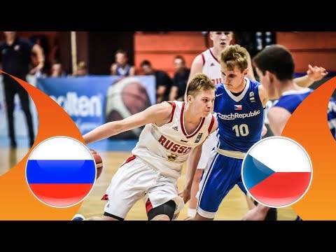 Russia v Czech Republic - Semi-Final - Full Game - FIBA U16 European Championship Division B 2018