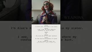 From Script to Screen - Principal's Office with Aunt Gladys (Amy Madigan)