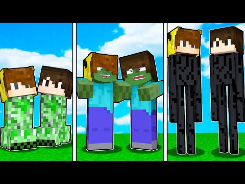 HER DAKİKA FARKLI CANAVAR OLUYORUZ! 😱 - Minecraft