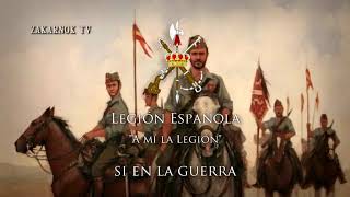 Marcha militar española | Himno de la Legión Española: "Canción del Legionario"