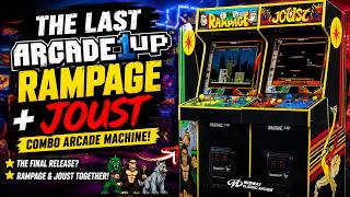 The FINAL Arcade 1Up Made - Rampage Joust Combo!