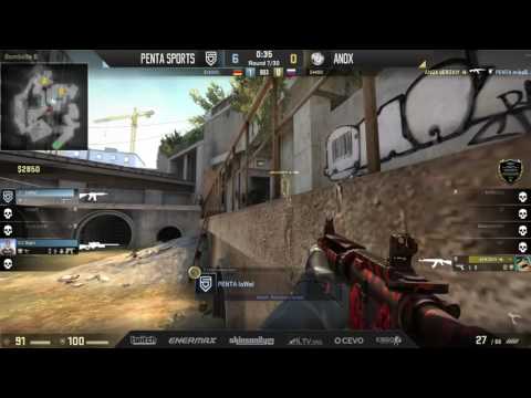 RGN EU Pro Series Closed Qualifier Group B LBR1 - Penta vs ANOX (bo3) Map 2 overpass