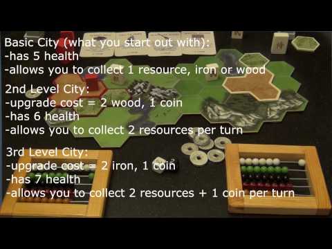 Sakura - The Board Game 2-player game walk-through 