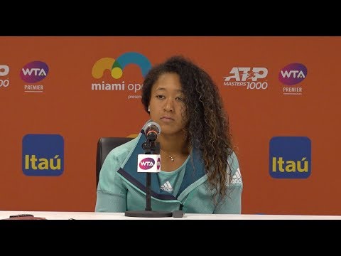 Теннис Naomi Osaka Press Conference | 2019 Miami Open Third Round