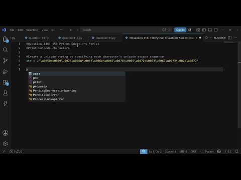 Print Unicode Characters In Python