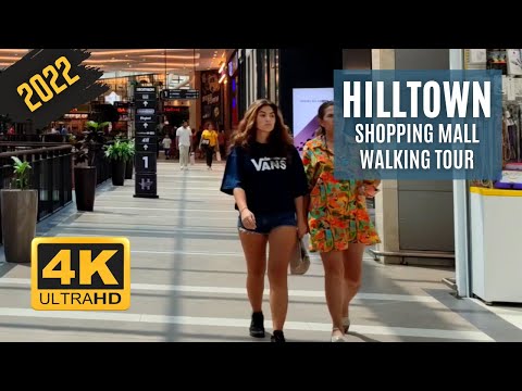Shopping Center Hilltown Karşıyaka | Passeio a pé | Izmir Turquia | 4K UHD 60fps | Viagem à Turquia 2022