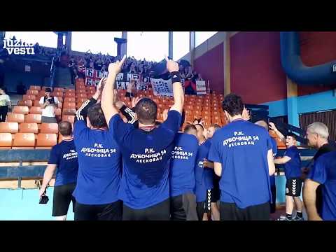 Rukometaši leskovačke Dubočica 54 novi superligaši