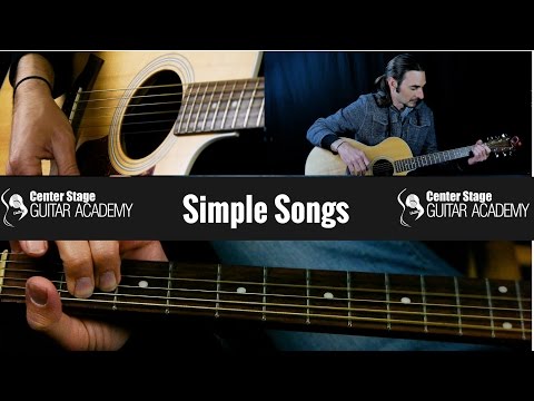 Beginner Guitar Lesson 2 - Easy Guitar Songs