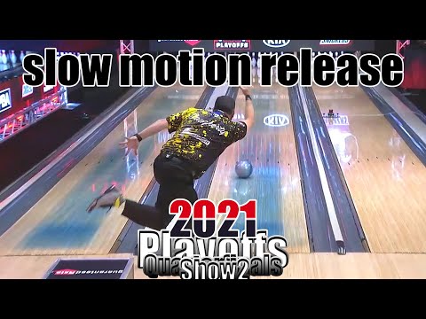 2021 PBA Playoffs Quarterfinals Show 2 Game slow motion release - PBA Bowling