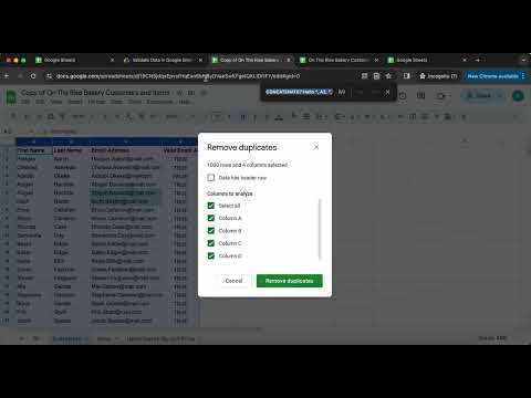 Finding Data in Google Sheets GSP1063