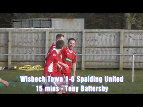 Wisbech Town v Spalding United - UCL - 08/02/14