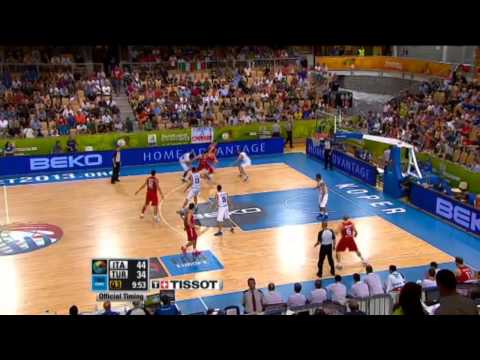 #FIBAEuroBasket Italy v Turkey (Highlights)