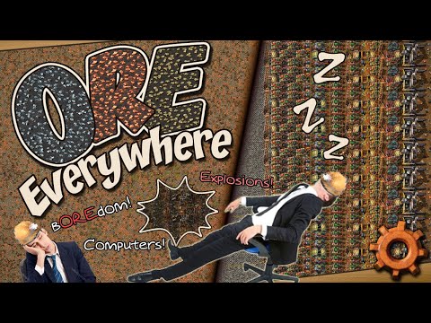 How Hard is it to Beat Factorio When Ore is EVERYWHERE, RANDOM, and EXPLOSIVE?