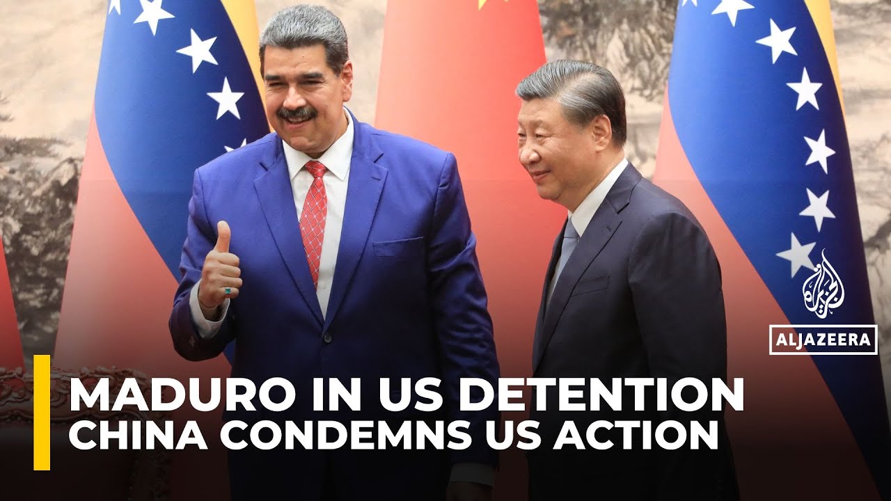 China slammed US for 'hegemonic acts' against Venezuela and its President Nicolas Maduro
